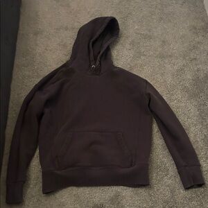 Hollister Heavyweight Hoodie in Deep Brown